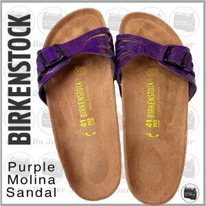 Birkenstock Purple Molina Sandals New Without Tags or Box